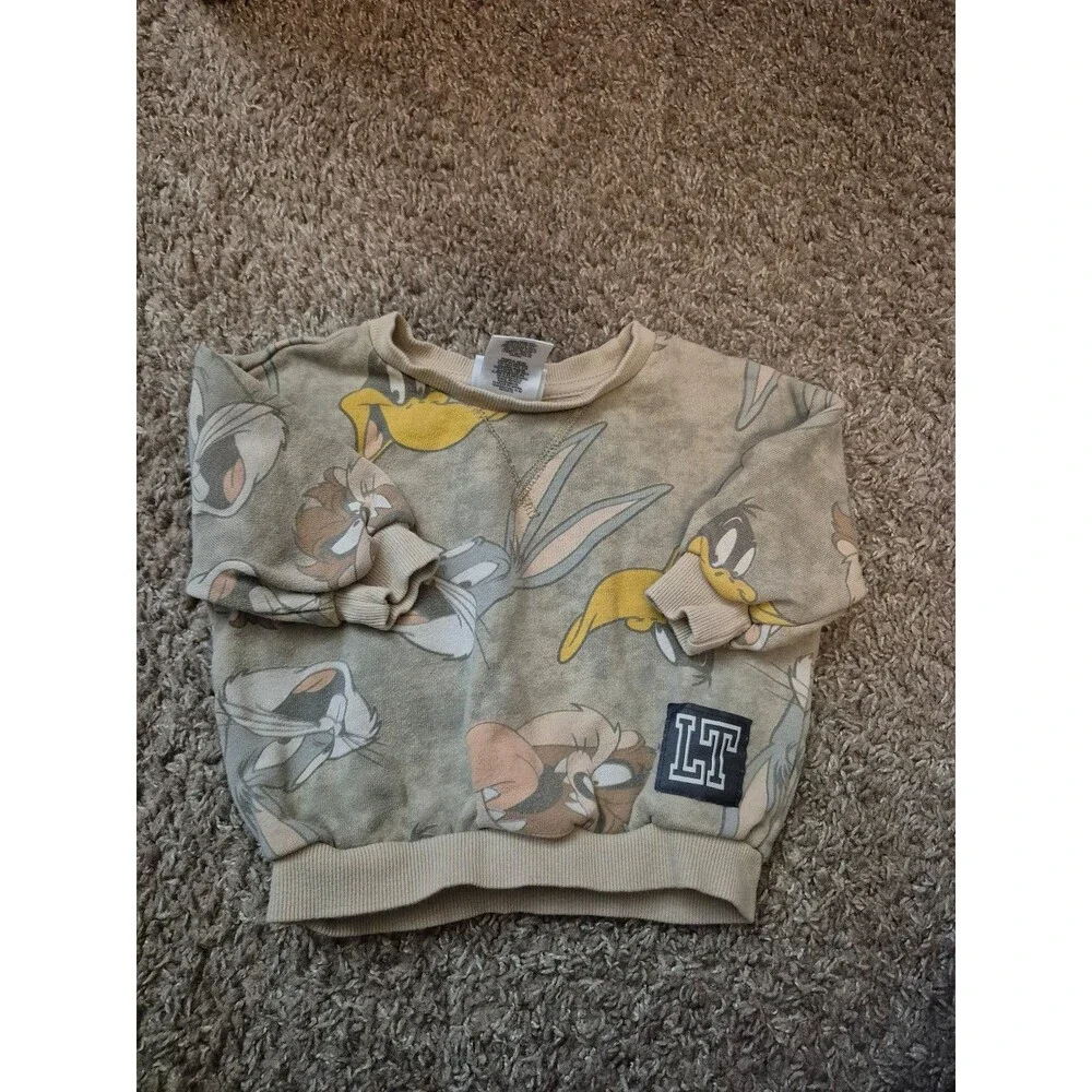 Disney baby looney tunes sweatshirt size 12 monthsn